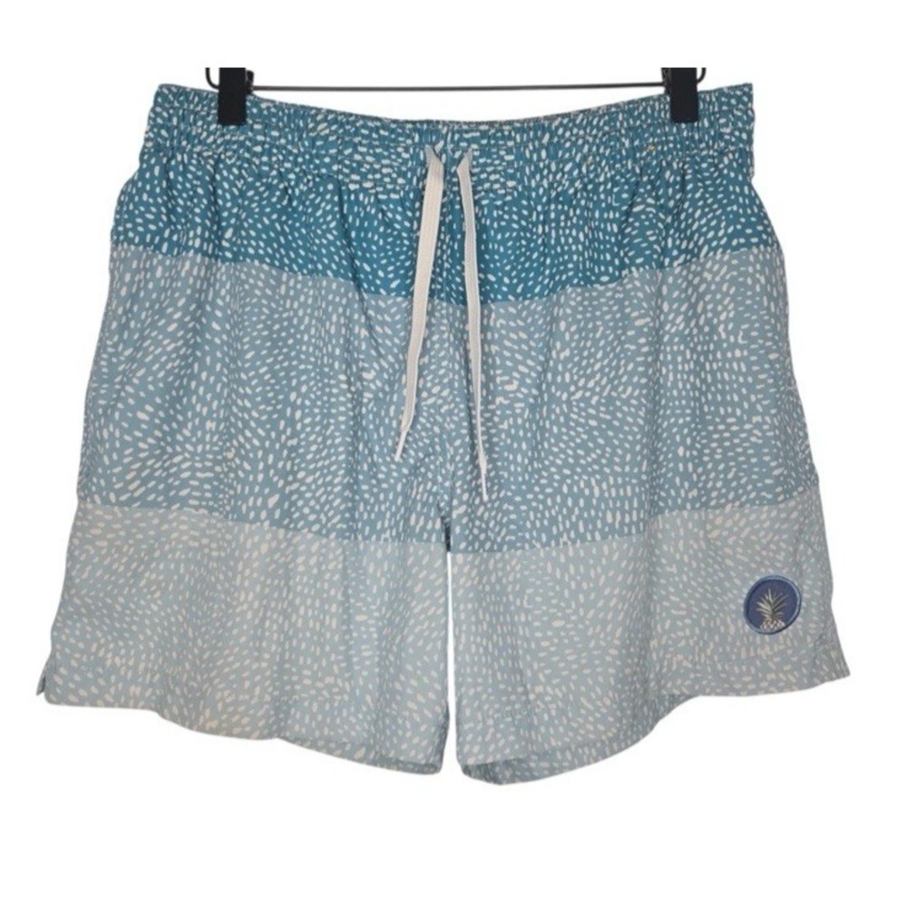 Chubbies Mens Turquoise Agua The Whale Shark Classic 5.5" Swim Trunks Sz XXL NEW